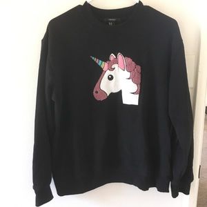 forever 21 unicorn sweater